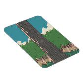 Japanischer Wald Magnet (Rechte Seite)