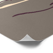 Japanischer Wald Poster (Ecke)