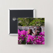 Japanischer Wasserspeier Button (Vorne & Hinten)