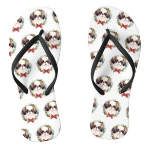 Japanischer Weihnachtsmann Weihnachtsmann Badesandalen