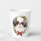 Japanischer Weihnachtsmann Weihnachtsmann Pappbecher (Vorderseite)