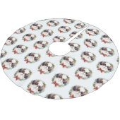 Japanischer Weihnachtsmann Weihnachtsmann Polyester Weihnachtsbaumdecke (Schrägansicht)