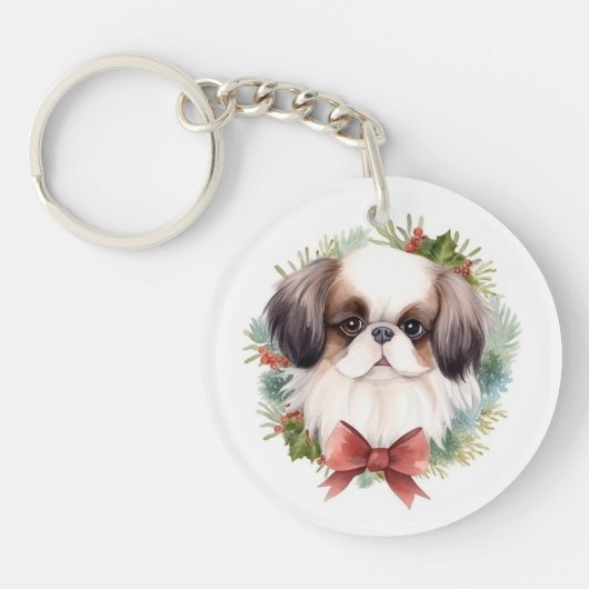 Japanischer Weihnachtsmann Weihnachtsmann Schlüsselanhänger (Vorderseite)