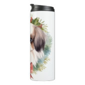 Japanischer Weihnachtsmann Weihnachtsmann Thermosbecher (Nach rechts gedreht)