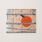 Japanischer Woodpecker Puzzle (Horizontal)