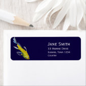 Japanischer Yellow Koi Originalkunstfisch (Insitu)