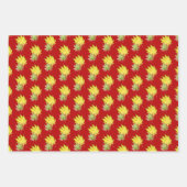 Japanisches Ahorn auf Papier-Umschlag-Set Geschenkpapier Set (Vorderseite 3)