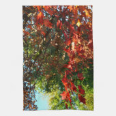 Japanisches Ahorn, Blätter für Herbst Küchentuch (Vertikal)