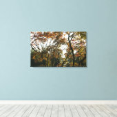 Japanisches Ahorn im Herbst II Leinwanddruck (Insitu (Holzboden))
