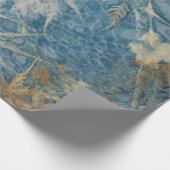 Japanisches Ahornwappenpapier Geschenkpapier (Ecke)