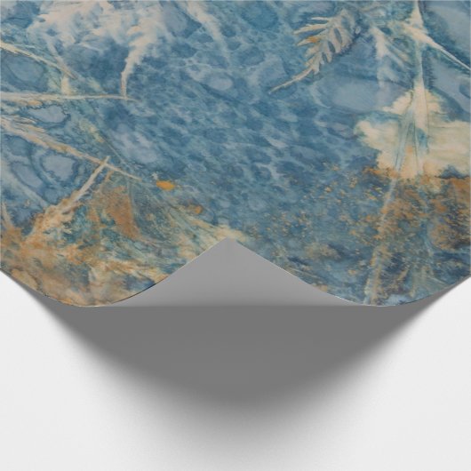 Japanisches Ahornwappenpapier Geschenkpapier (Ecke)