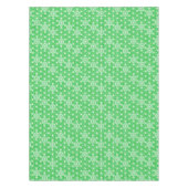 Japanisches Asanoha-Muster - Jadegrün Tischdecke (Vorderseite)