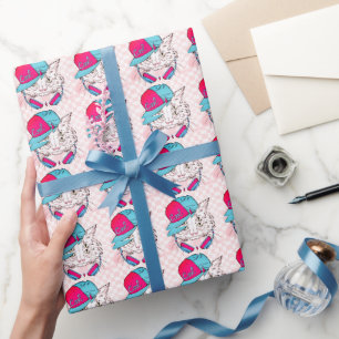 Japanisches Ästhetik Kawaii Katzen Geschenkpapier