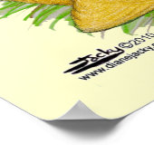 Japanisches Bantam Quartett Poster (Ecke)