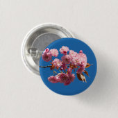 Japanisches blühendes Cherry2 Button (Vorne & Hinten)