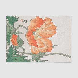 JAPANISCHES BLUMEN-DRUCK Seidenpapier