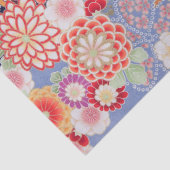 Japanisches Blumendesign Seidenpapier (Detail)