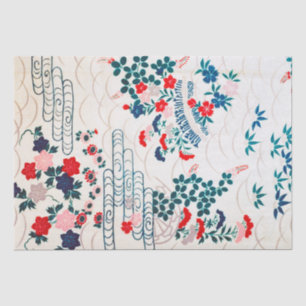 Japanisches Blumendesign Seidenpapier