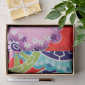 Japanisches Blumendesign Seidenpapier (Geschenk)