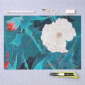 Japanisches Blumendesign Seidenpapier (Handwerk)