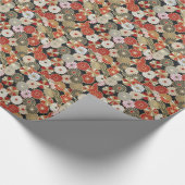 Japanisches Blumenmuster vol.1 Geschenkpapier (Ecke)