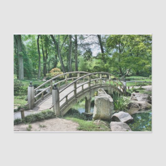 japanisches Brückenpapier Seidenpapier (Vorderseite)