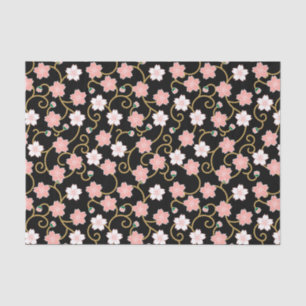 Japanisches Cherry Blossom Muster Seidenpapier