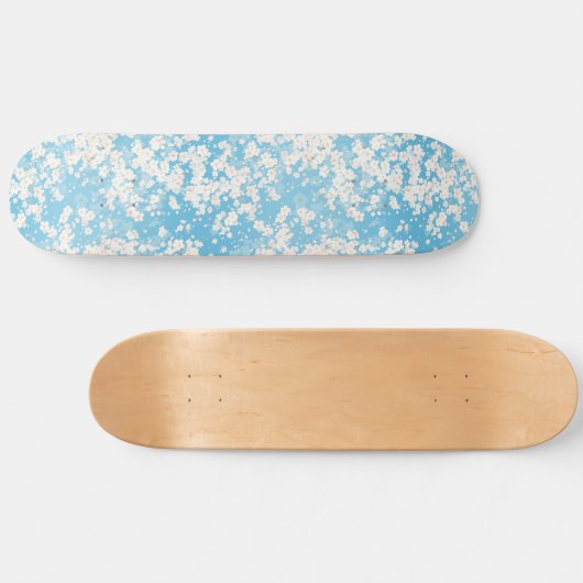 Japanisches Cherry Blossom Skateboard (Horizontal)