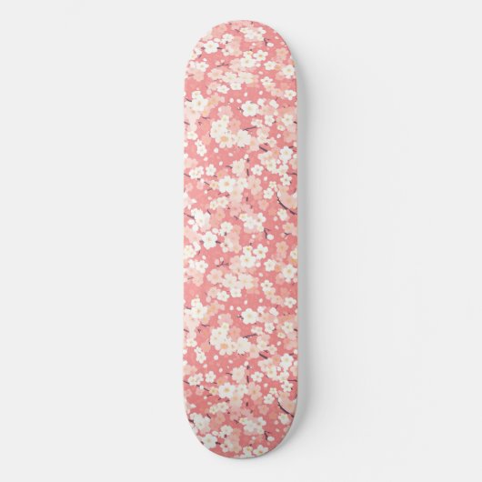 Japanisches Cherry Blossom Skateboard (Vorderseite)