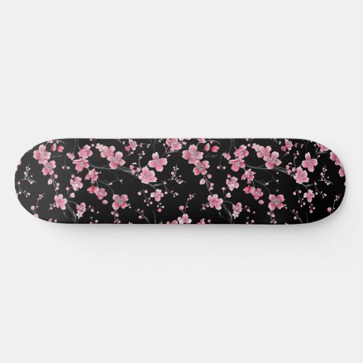 Japanisches Cherry Blossom Skateboard (Horizontal)