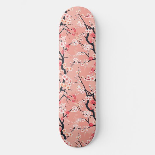 Japanisches Cherry Blossom Skateboard (Vorderseite)