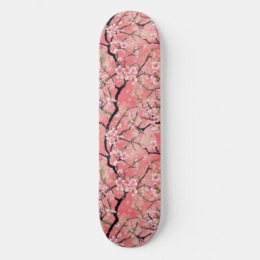 Japanisches Cherry Blossom Skateboard (Vorderseite)