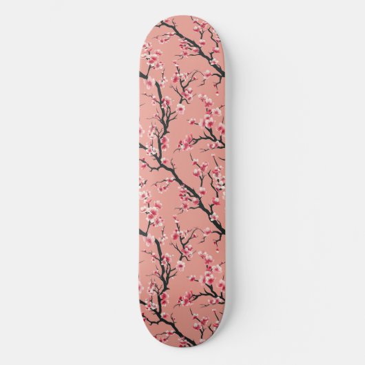 Japanisches Cherry Blossom Skateboard (Vorderseite)