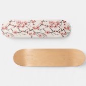 Japanisches Cherry Blossom Skateboard (Horizontal)