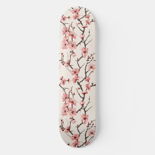 Japanisches Cherry Blossom Skateboard (Vorderseite)