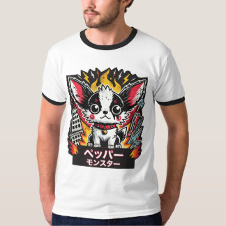 Japanisches Chihuahua-Monster-T-Shirt T-Shirt