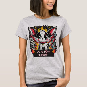 Japanisches Chihuahua-Monster-T-Shirt T-Shirt