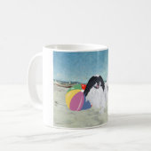 Japanisches Chin Beach Ball Kaffeetasse (Vorderseite Links)
