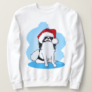 Japanisches Chin Christmas Sweatshirt