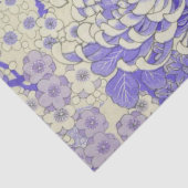 japanisches Chrysanthemum-Design Seidenpapier (Detail)