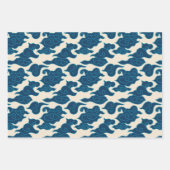 Japanisches Cloud-Muster Geschenkpapier Set (Vorderseite 3)