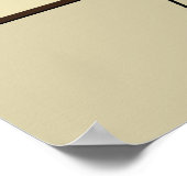 Japanisches Design - Shoji View Poster (Ecke)