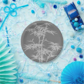 Japanisches Dinner-Party mit Bambuskunst Pappteller (Party)