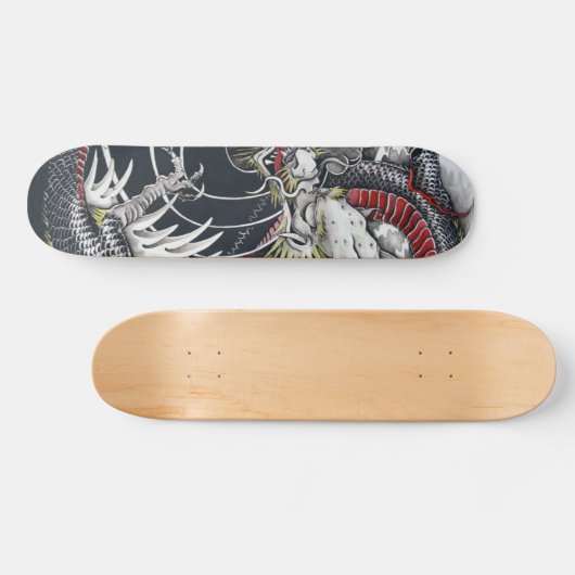 Japanisches Drache-Skateboard Skateboard (Horizontal)