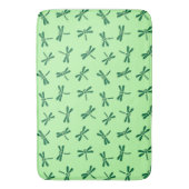 Japanisches Drachenmuster, Light Jade Green Badematte (Vorderseite Vertikal)