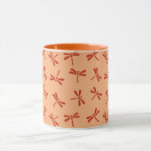 Japanisches Drachenmuster, Mandarin Orange Tasse (Zentrum)
