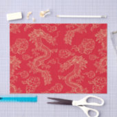 Japanisches Dragon Tissue Paper | Exotisches Craft Seidenpapier (Handwerk)