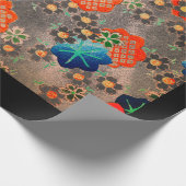 JAPANISCHES DRUCKANTIKENPATTERPAPIERpapier Geschenkpapier (Ecke)