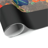 JAPANISCHES DRUCKANTIKENPATTERPAPIERpapier Geschenkpapier (Rolleneckpunkt)