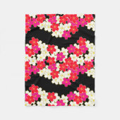 japanisches Druckdesign - Kimono-Muster Fleecedecke (Vorderseite)